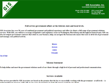 Tablet Screenshot of gisassoc.com